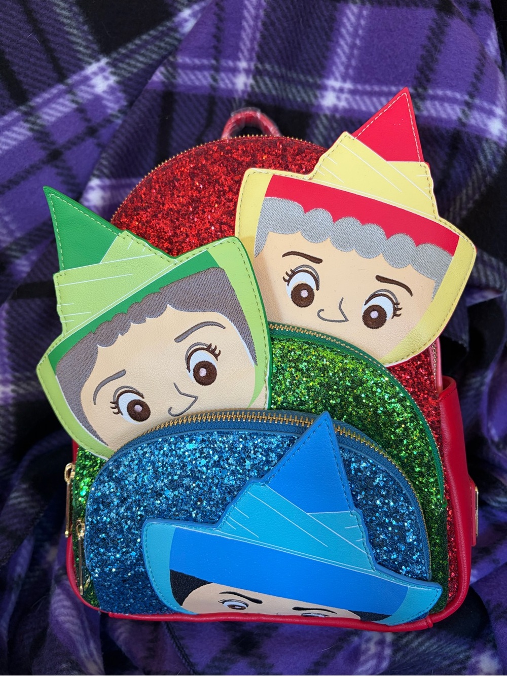 Sleeping Beauty Three Good Fairies Backpack